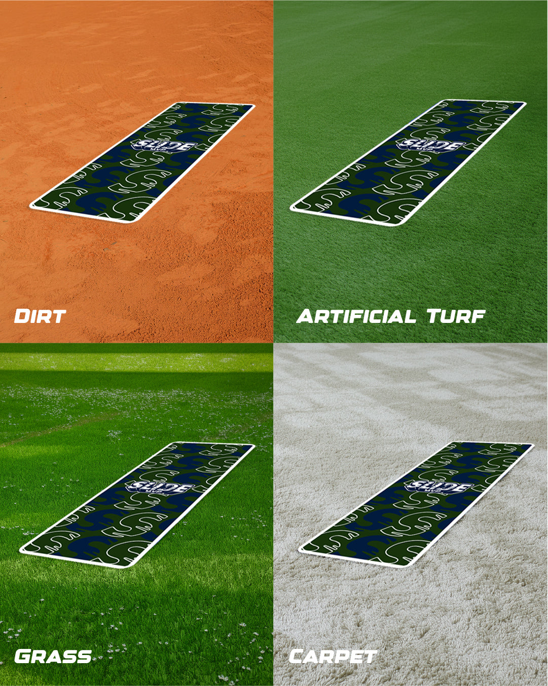 Stealth Series - Sliding Mat for Baseball & Softball