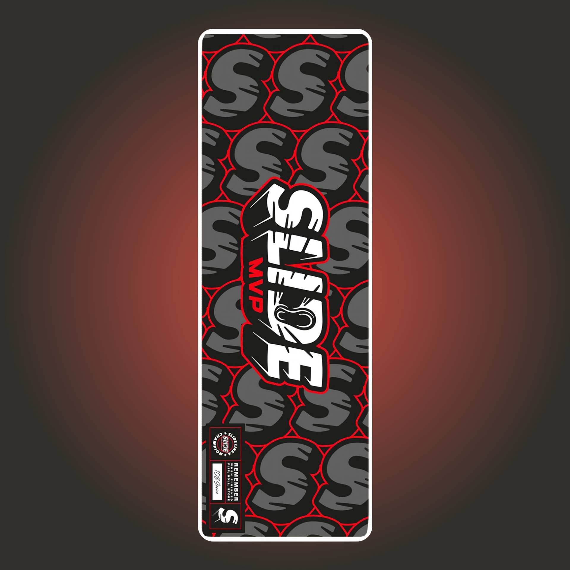 SlideMVP 108 Series | Blackout Red