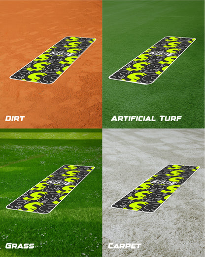 Neon Surge Series - Sliding Mat for Baseball & Softball