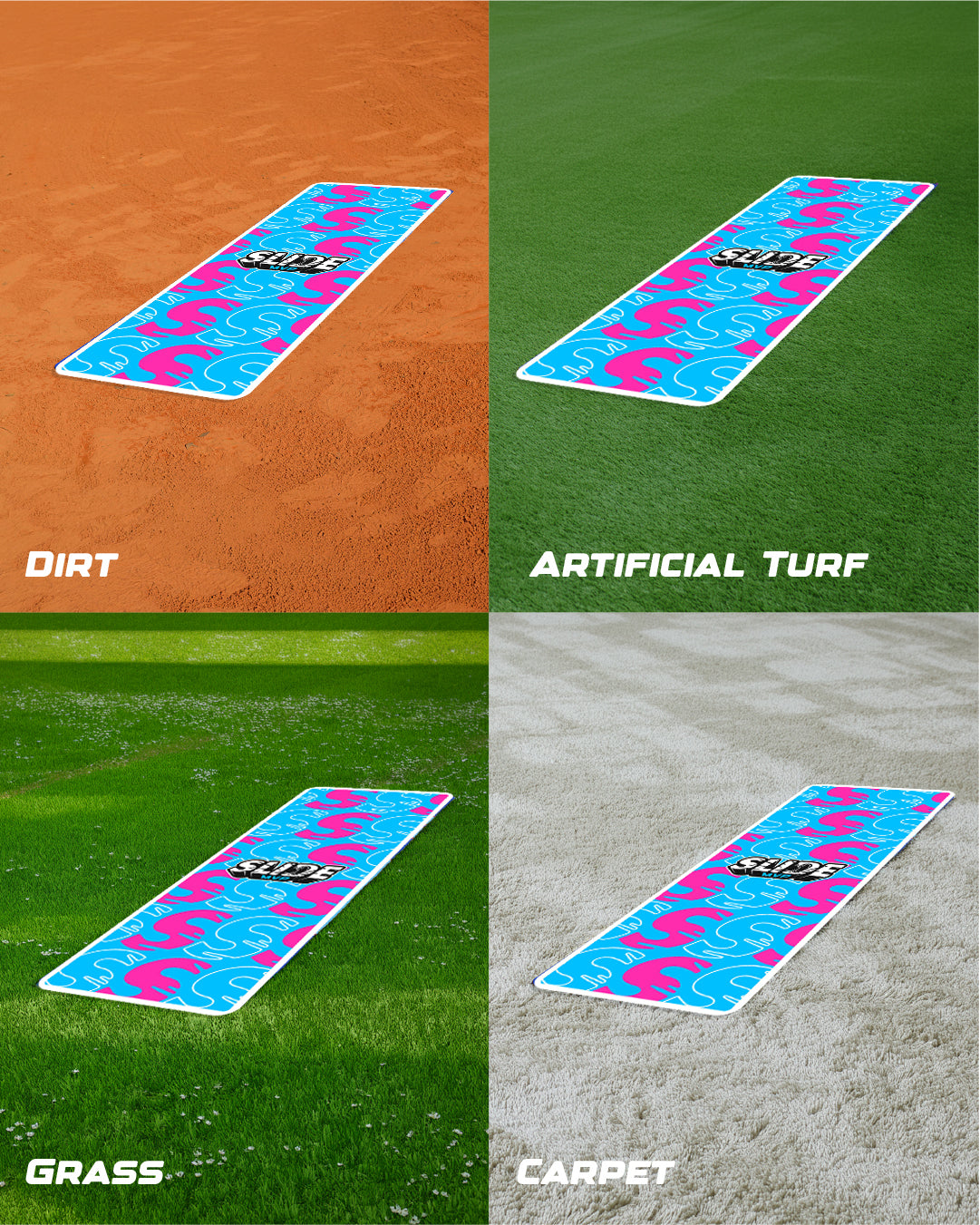 Cotton Candy Series - Sliding Mat for Baseball & Softball
