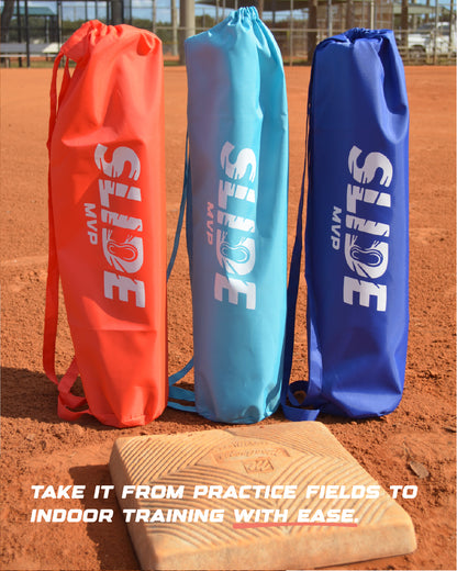 SlideMVP training mat helping players slide with confidence and steal bases easily.